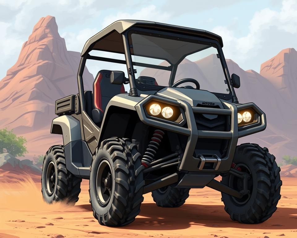 Honda pioneer 700 glass windshield